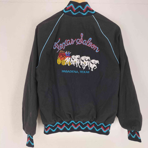 ウエストアーク WESTARK 90s USA製 三角タグ バック刺繍 パイピング ブルゾン レディース