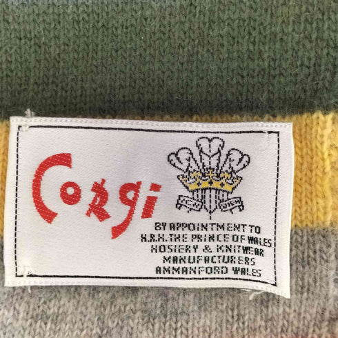 Corgi マルチカラー カシミヤマフラー レディース