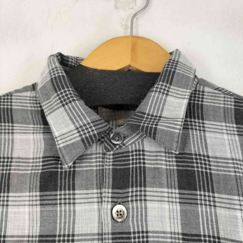 マーガレットハウエル MARGARET HOWELL カシミヤ混 L/S チェックシャツ メンズ JPN:M