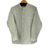 マーガレットハウエル MARGARET HOWELL ストライプ L/S バンドカラーシャツ メンズ JPN:S