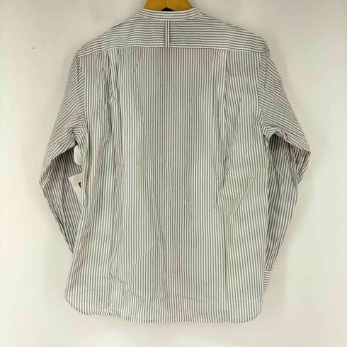 マーガレットハウエル MARGARET HOWELL ストライプ L/S バンドカラーシャツ メンズ JPN:S