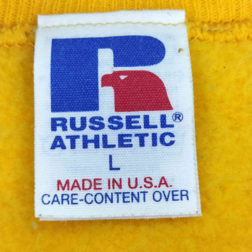 ラッセルアスレチック RUSSELL ATHLETIC USA製 エドウィン商事 クルーネックスウェット メンズ JPN:L