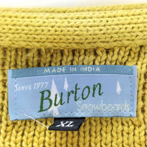 バートン BURTON ラグラン 袖柄ニット メンズ JPN:XL