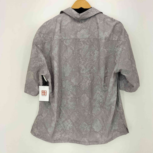 ウィム バイ リドム WYM LIDNM PYTHON DRAPE OPEN COLLAR SHIRT メンズ JPN:M
