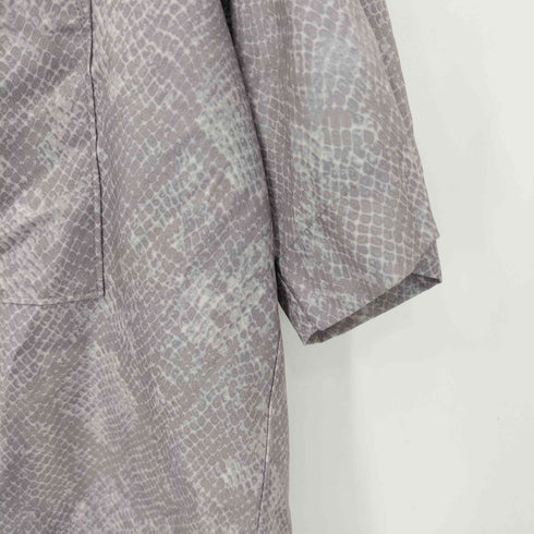 ウィム バイ リドム WYM LIDNM PYTHON DRAPE OPEN COLLAR SHIRT メンズ JPN:M