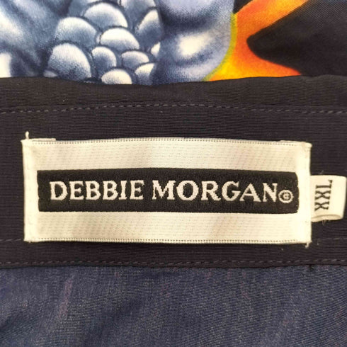 DEBBIE MORGAN ドラゴン ファイヤー柄チカーノシャツ メンズ JPN:XXL