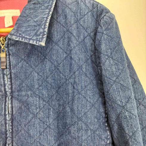 CHARTER CLUB 裏地ボア ジップアップ キルティングジャケット レディース JPN:XL