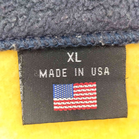 USA製 刺繍フリースジャケット メンズ JPN:XL