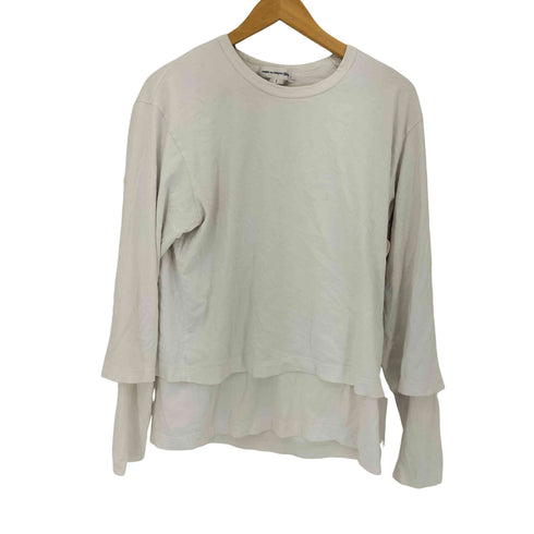 コムデギャルソンシャツ COMME des GARCONS SHIRT レイヤード ロングスリーブカットソー メンズ X