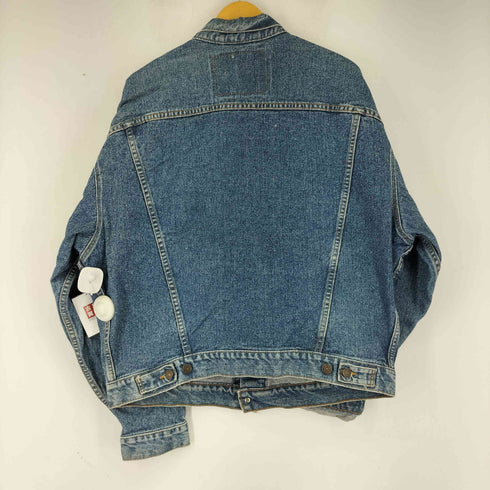 リーバイス Levis デカパッチ ワイドシルエット デニム トラッカー ジャケット メンズ import:XL