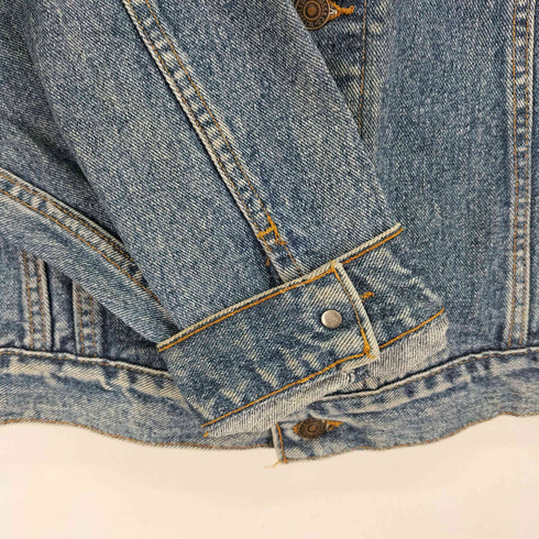 リーバイス Levis デカパッチ ワイドシルエット デニム トラッカー ジャケット メンズ import:XL