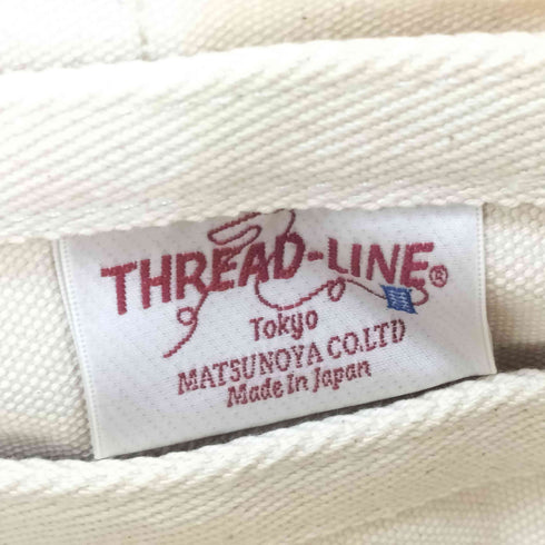 スレッドライン THREAD LINE マルチポケット キャンバストートバッグ レディース