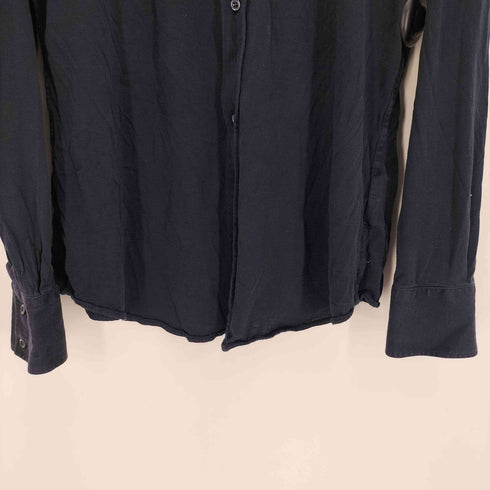 ブルネロクチネリ BRUNELLO CUCINELL イタリア製 SLIM FIT シルク コットン L/S カジュアル シャツ メンズ import:XL