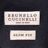 ブルネロクチネリ BRUNELLO CUCINELL イタリア製 SLIM FIT シルク コットン L/S カジュアル シャツ メンズ import:XL