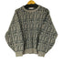 PACO RABANNE 総柄ウールクルーネックニット メンズ import:M