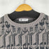 PACO RABANNE 総柄ウールクルーネックニット メンズ import:M