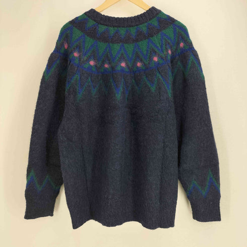 ジャーナルスタンダードホームステッド JOURNAL STANDARD J.S HOMESTEAD 22AW BRUSHED NORDIC LOPI KNIT ウールアルパカ ノルディック柄 ニット メンズ JPN:M