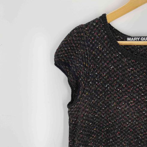 マリークワント MARY QUANT 梅柄 ニット チュニック レディース