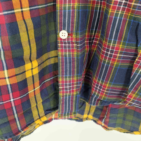トミーヒルフィガー TOMMY HILFIGER チェック柄ボタンダウンシャツ メンズ JPN:M