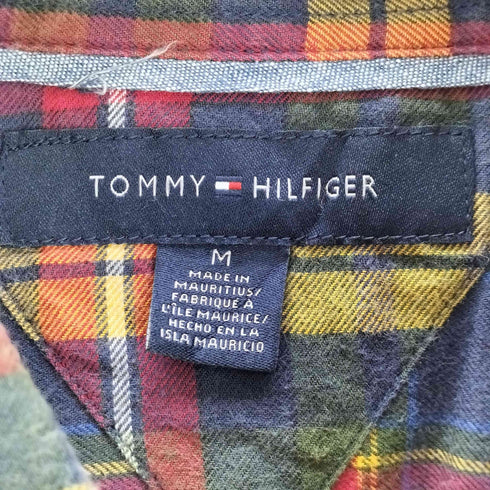 トミーヒルフィガー TOMMY HILFIGER チェック柄ボタンダウンシャツ メンズ JPN:M