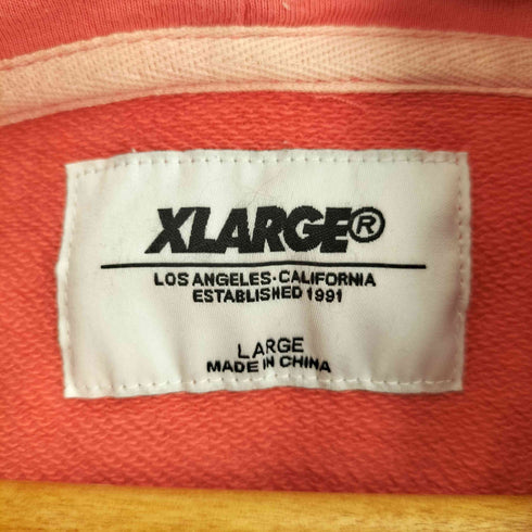 エクストララージ XLARGE センターロゴ ゴリラ フーディ プルオーバー パーカー メンズ JPN:L