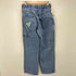 SEQUENZ WAPPEN EMB LOOSE DENIM CARGO PANTS メンズ M