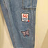 SEQUENZ WAPPEN EMB LOOSE DENIM CARGO PANTS メンズ M
