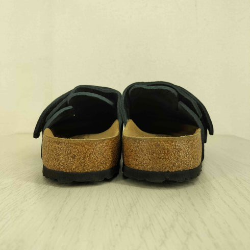 ビルケンシュトック BIRKENSTOCK NAGOYA 1020413 デザートバックブラック ヌバックレザー クロッグサンダル メンズ EUR:43