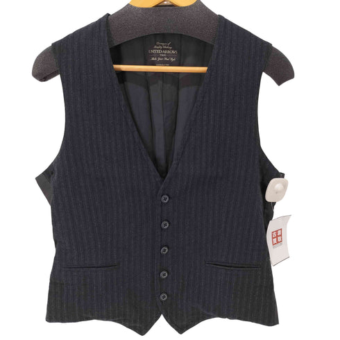 ユナイテッドアローズ UNITED ARROWS 5ボタン ストライプベスト メンズ JPN:M