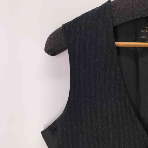 ユナイテッドアローズ UNITED ARROWS 5ボタン ストライプベスト メンズ JPN:M