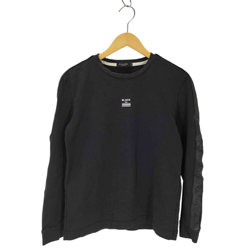ブラックレーベルクレストブリッジ BLACK LABEL CRESTBRIDGE サイドラインロゴカットソー メンズ M