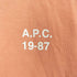 アーペーセー A.P.C. 22ss SWEAT MIKE 21PC 19-87 プリント コットン レーヨン スウエット メンズ import:M
