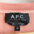 アーペーセー A.P.C. 22ss SWEAT MIKE 21PC 19-87 プリント コットン レーヨン スウエット メンズ import:M