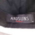 ANDSUNS JUSTICE SUNS ロゴパッチ 6パネルキャップ メンズ