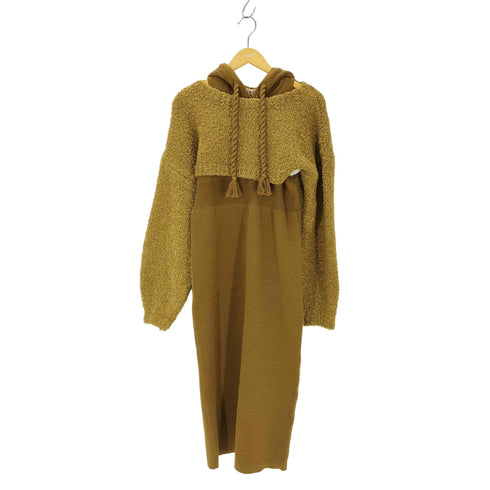 pinue フーディーニットセットアップ レディース M