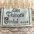 Les Tricots Gordon CLUB イタリア製 チェック ウールアクリルニット レディース