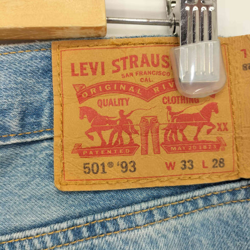 リーバイス Levis 501 93ストレートデニムパンツ メンズ W33L28