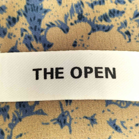 ザ オープン THE OPEN 花柄 プリーツスカート マキシワンピース レディース