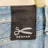 デンハム DENHAM DRILL REGULAR FIT ボタンフライ ストレートデニムパンツ メンズ