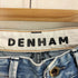 デンハム DENHAM DRILL REGULAR FIT ボタンフライ ストレートデニムパンツ メンズ