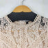 ザラ ZARA シアーカットワークトップス レディース import:S