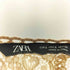 ザラ ZARA シアーカットワークトップス レディース import:S