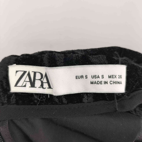 ザラ ZARA ZW COLLECTION SHORT TEXTURED DRESS レディース import:S
