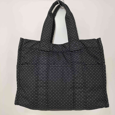 ヘッドポーター HEAD PORTER BLACK BEAUTY ドット柄トートバッグ レディース