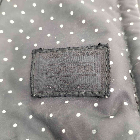 ヘッドポーター HEAD PORTER BLACK BEAUTY ドット柄トートバッグ レディース