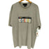 90S LITHIUM MANUFACTURING CO カナダ製 世界 路線図 プリント Tシャツ メンズ import:XL