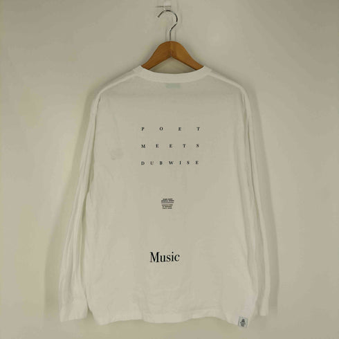 ポエトミーツダブワイズ POET MEETS DUBWISE Music Long Sleeve T-shirt ミュージック ロングスリーブTシャツ メンズ JPN:L