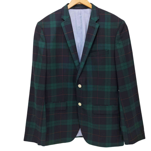 エイチアンドエム H&M エルボーパッチ2Bテーラードジャケット メンズ US 44R