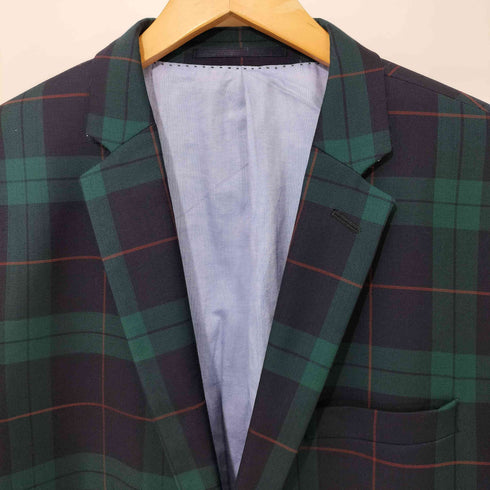 エイチアンドエム H&M エルボーパッチ2Bテーラードジャケット メンズ US 44R
