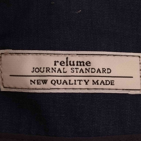 ジャーナルスタンダードレリューム JOURNAL STANDARD relume ポリリネン 2B テーラードジャケット テーパードスラックス メンズ L